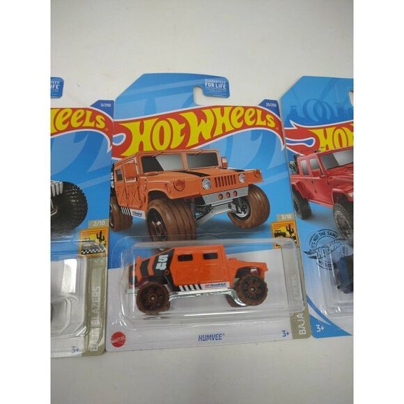 2021 Hot Wheels Baja Blazers Lot of 5 Off Road Vehicles Jeeps Hummers and more! - Picture 4 of 6